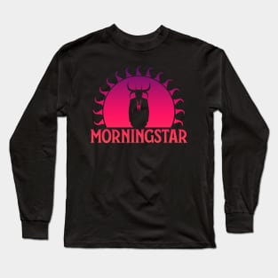 Morningstar (Crimson Dawn): A Bible Inspired Design Long Sleeve T-Shirt